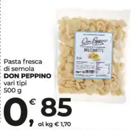 Alter Discount Pasta fresca di semola DON PEPPINO offerta