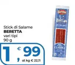 Alter Discount Stick di Salame Beretta offerta