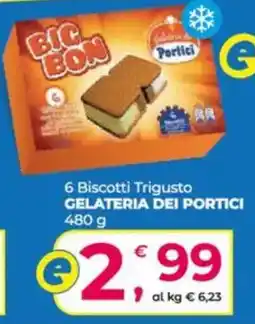 Alter Discount Biscotti Trigusto Gelateria dei Portici offerta