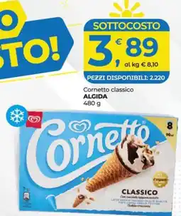 Alter Discount Cornetto classico Algida offerta