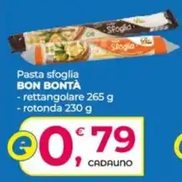 Alter Discount Pasta sfoglia Bon Bontà offerta