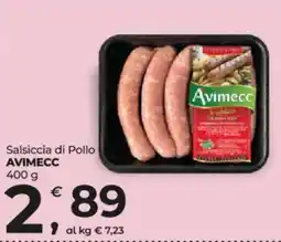 Alter Discount Salsiccia di Pollo Avimecc offerta