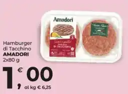 Alter Discount Hamburger di Tacchino Amadori offerta