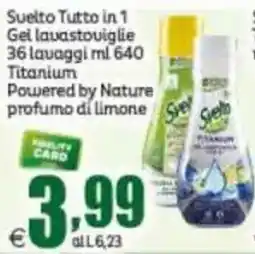 Elite Suelto Tutto in 1 Gel lavastoviglie Titanium offerta