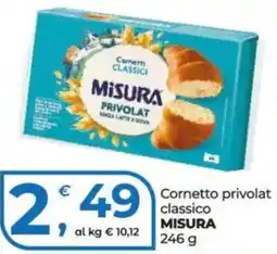 Alter Discount Cornetto privolat classico Misura offerta