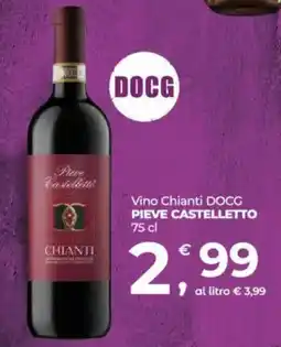 Alter Discount Vino Chianti DOCG Pieve Castelletto offerta