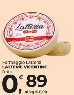 Alter Discount Formaggio Latteria LATTERIE VICENTINE offerta