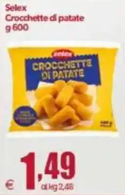Elite Selex Crocchette di patate offerta