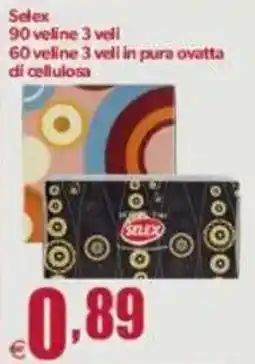 Elite Selex 90 veline 3 veli 60 veline 3 veli in pura ovatta di cellulosa offerta