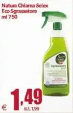 Elite Natura Chiama Selex Eco Sgrassatore offerta