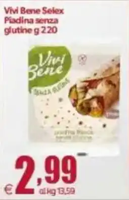 Elite Vivi Bene Piadina senza glutine offerta
