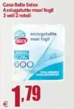 Elite Asciugatutto maxifogli Casa Bella Selex offerta