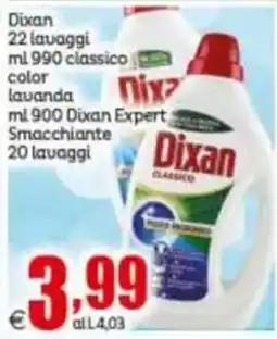 Elite Dixan classico color lavanda offerta