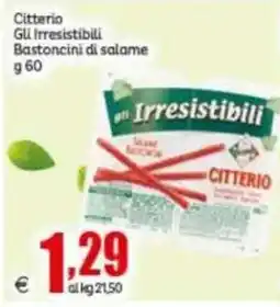 Elite Citterio Gli Irresistibili Bastoncini di salame offerta