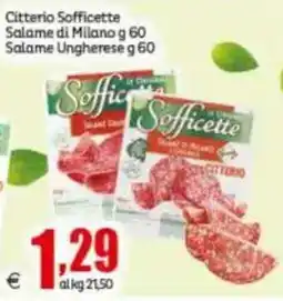 Elite Citterio Sofficette Salame di Milano offerta