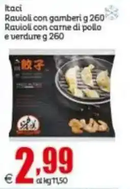 Elite Itaci Ravioli con gamberi offerta