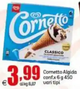 Elite Cornetto Algida Classico offerta