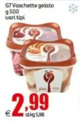 Elite G7 Vaschette gelato offerta