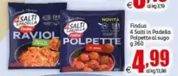 Elite Findus 4 Salti in Padella Polpette al sugo offerta