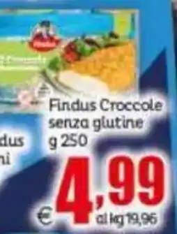 Elite Findus Crocchette senza glutine offerta