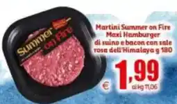 Elite Martini Summer on Fire Maxi Hamburger offerta