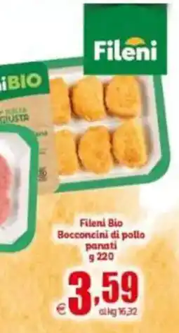 Elite Fileni Bio Bocconcini di pollo panati offerta