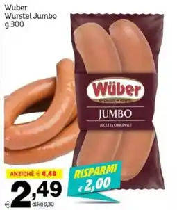 Elite Wüber Wurstel Jumbo offerta