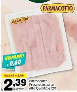 Elite Parmacotto Prosciutto cotto offerta