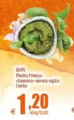 Elite Biffi Pesto fresco classico-senza aglio offerta
