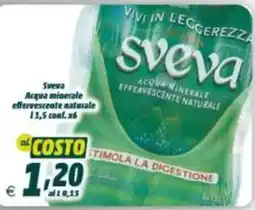 Elite Sveva Acqua minerale effervescente naturale offerta