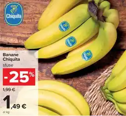 Carrefour Iper Banane Chiquita sfuse offerta