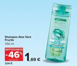 Carrefour Iper Shampoo Aloe Vera Fructis offerta
