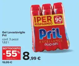Carrefour Iper Gel Lavastoviglie Pril offerta