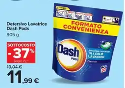Carrefour Iper Detersivo Lavatrice Dash Pods offerta