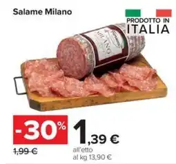 Carrefour Iper Salame Milano offerta