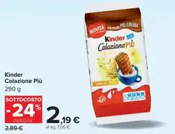 Carrefour Iper Kinder Colazione Più offerta