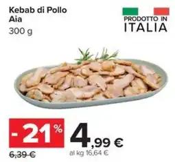 Carrefour Iper Kebab di Pollo Aia offerta