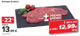 Carrefour Iper Scaloppe Scottona offerta