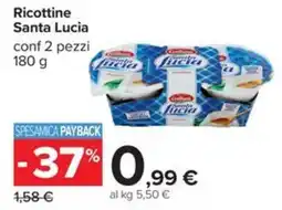 Carrefour Iper Ricottine Santa Lucia offerta