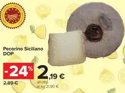 Carrefour Iper Pecorino Siciliano DOP offerta