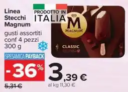 Carrefour Iper Linea Stecchi Magnum offerta