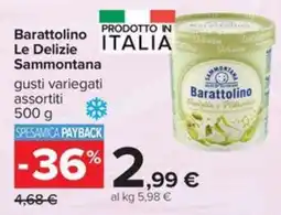 Carrefour Iper Barattolino Le Delizie Sammontana offerta