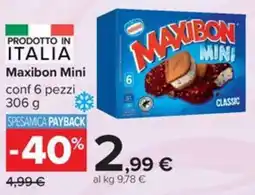 Carrefour Iper Maxibon Mini Classic offerta