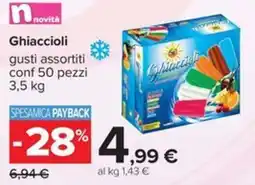 Carrefour Iper Ghiaccioli offerta