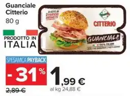 Carrefour Iper Guanciale Citterio offerta