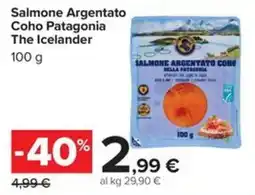 Carrefour Iper Salmone Argentato Coho Patagonia The Icelander offerta