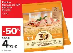 Carrefour Iper Piadina Romagnola IGP Riccione offerta