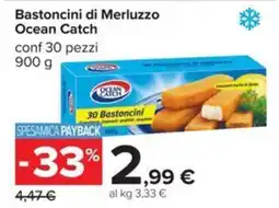 Carrefour Iper Bastoncini di Merluzzo Ocean Catch offerta