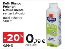 Carrefour Iper Kefir Bianco Polenghi offerta