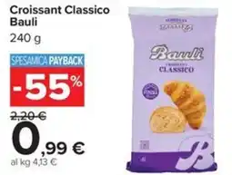 Carrefour Iper Croissant Classico Bauli offerta